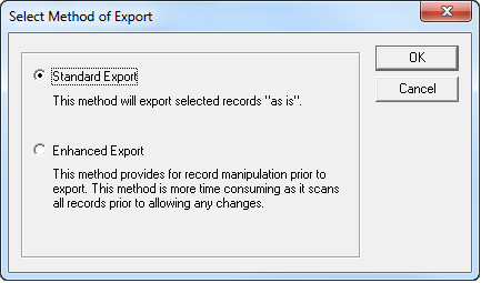 Standard Export