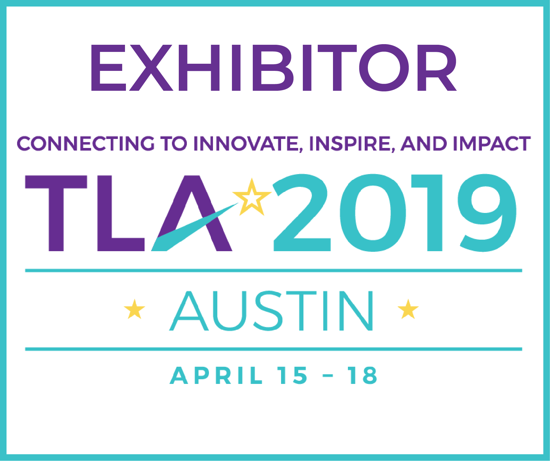 Exhibiting at Texas Library Association Annual Conference April 2019