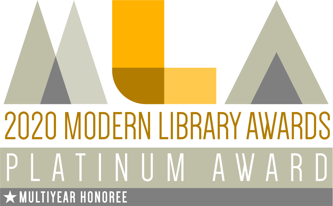 2020 Modern Library Awards - Platinum Award - Multiyear Honoree